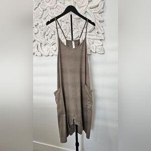 NWT Fornia Taupe Jumpsuit/Romper - Soft & Comfy Junior Size Med.